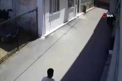 Önce ateş açtı, sonra kurşunların hedefi oldu... Silahlı çatışma kamerada