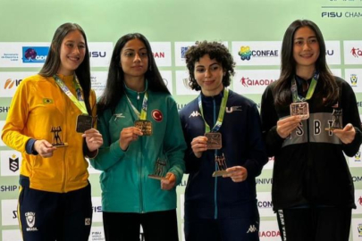 BUÜ’lü milli sporcudan uluslararası başarı