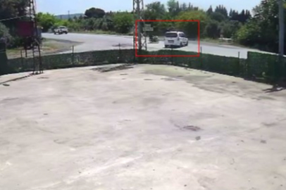 Hatay'da Feci Kaza Kamerada