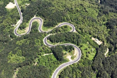 Bursa ormanlarında kartpostallık görüntü