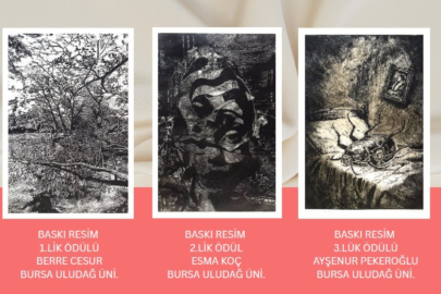 BUÜ Öğrencileri Ponart Resim ve Baskıresim Yarışması’nda Sekiz Ödül Kazandı