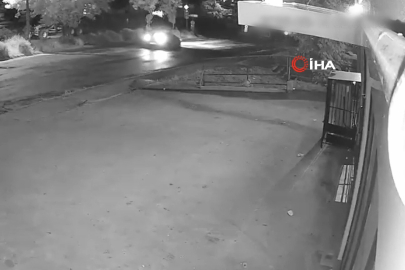 İş yerini ateşe verirken az daha kendileri yanıyordu, o anlar kamerada
