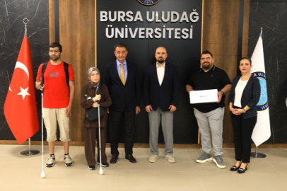 BUÜ’de görme engelli öğrencilerin hayatını kolaylaştıracak anlamlı iş birliği