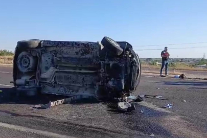Şanlıurfa'da korkunç kaza: 2 ölü, 2 yaralı