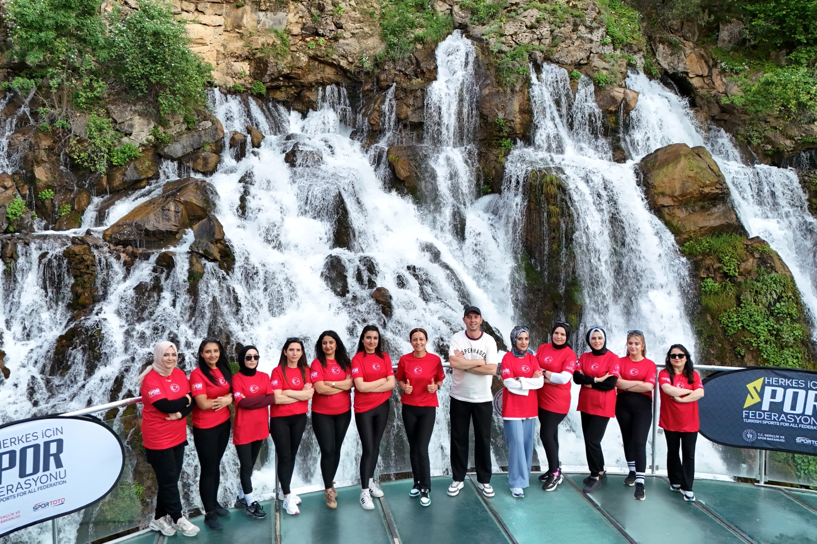 Tomara Şelalesi'nde Dünya Yoga Günü etkinliği