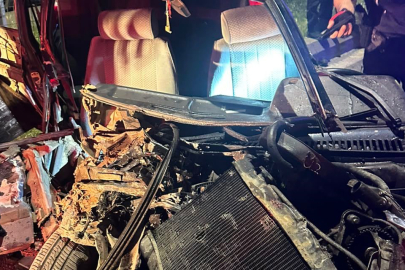 Samsun'da korkutan kaza: 2'si ağır 3 yaralı
