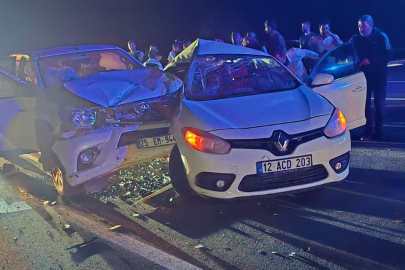 Bingöl’de feci kaza:  1’i ağır 3 yaralı