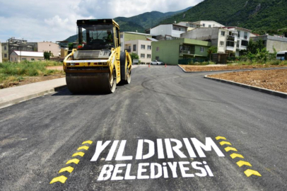 Yıldırım'da yollar yenileniyor ulaşım rahatlıyor