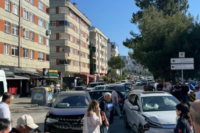 Samsun’da zincirleme kaza: Üç araç maddi hasar gördü