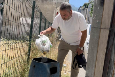 Bursa'da ev almak için biriktirdiği 1 kilo altın çöpe atıldı, ilçe seferber oldu