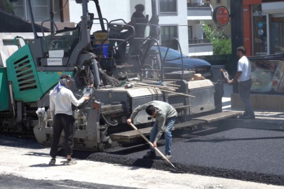 Kestel'de 20 bin tonluk asfalt programı sürüyor