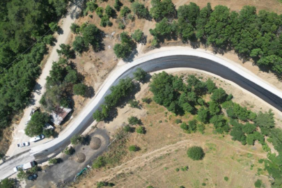 Büyükşehir, Osmangazi'nin Dağakça yolunu yeniledi