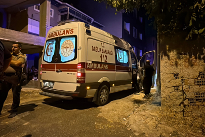 Bıçaklanma ihbarına giden polisler gerçeği olay yerinde anladı