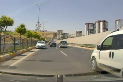Trafikte Tehlike Saçtı