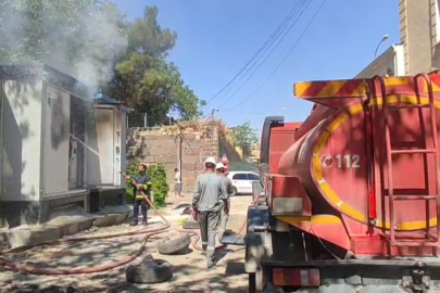 Trafo Yangını Panik Yarattı