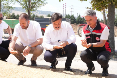 Yenişehir'de buğday alımları başladı: Başkan Ercan Özel'den üreti̇ciye tam destek