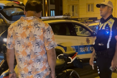 Ehliyetine el konuldu, motosikleti men edildi...