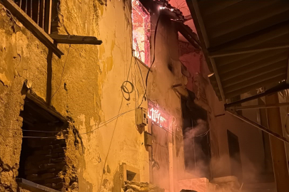 Gece Yarısı Korkutan Yangın...