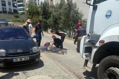 Çöp kamyonunun çarptığı yaşlı adam hayatını kaybetti