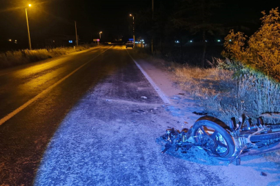 Motosiklet Kazası Can Aldı