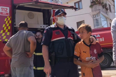 İnegöl'de yumurta deposunda yangın: Minik Huzeyfe'nin gözyaşları yürek burktu