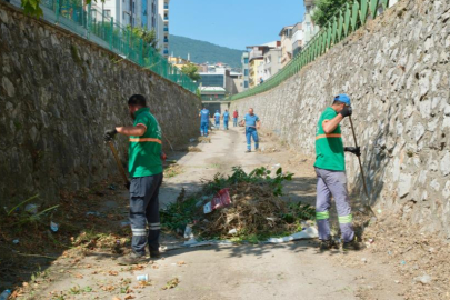 Selçukbey Kanalı'nda kapsamlı temizlik