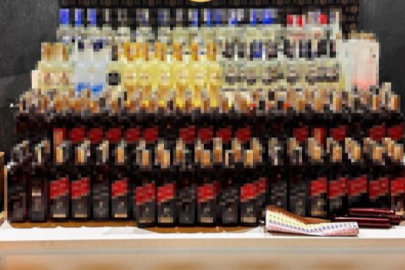 Bursa'da sahte içki operasyonu: 370 şişe sahte içki ve 600 litre etil alkol ele geçirildi