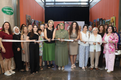 OSMEK kursiyerlerinin eserleri Panorama 1326'da sergilendi