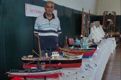 El emeğiyle tarihe yolculuk; Savaş gemilerini birebir ölçekle üretiyor