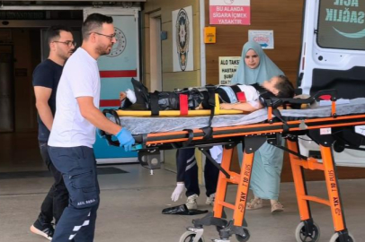 Kamyonun altında kalan bisikletli çocuk ağır yaralandı