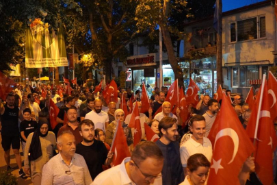İznik’te 15 Temmuz’un 10. yılı anma programıyla gerçekleştirildi