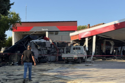 İznik'te kömür yüklü tır akaryakıt istasyonuna daldı: 1 ölü