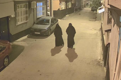 Çarşaf giyip keşif yaptılar, 40 dakikada servet çaldılar