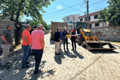 Burhaniye Mahallesi’nde Doğalgaz Çalışmaları Sürüyor