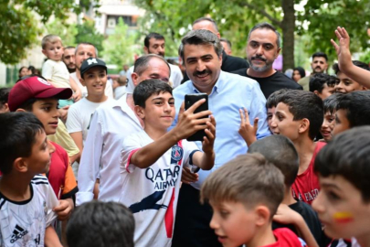 Başkan Yılmaz'dan miniklere sürpriz