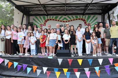 Kırsal mahallelerdeki çocuklar sanat ve müzikle buluştu