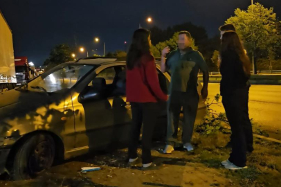 Bursa’da kaza sonrası suç düellosu: "Ben sürüyordum he? Vay be"