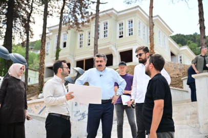 Fevziye parkı ve tarihi köşkte geri sayım başladı