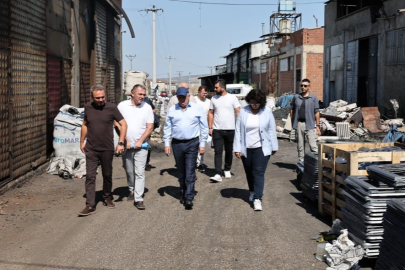 Başkan Şadi Özdemir mahallelerdeki sorunları yerinde inceledi