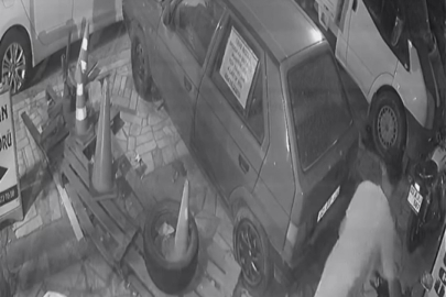 Motosiklet Hırsızları Kameraya Yakalandı