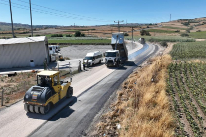 Bursa’da İki İlçede 25 Kilometrelik Yol Yenileme Çalışması