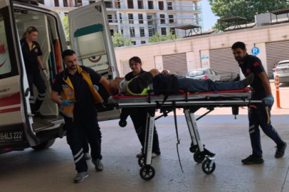 Otomobil ile geri dönüşüm aracının karıştığı kazada 1 kişi yaralandı