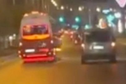 Makas Atan Sürücü Cezadan Kaçamadı