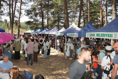 İznik’te 5. Maviyemiş Festivali’ne yoğun ilgi