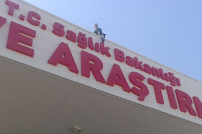 Hastane Çatısında Yürekler Ağza Geldi!