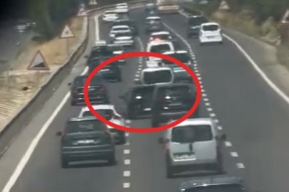 Makas atan sürücüye 10 bin lira ceza