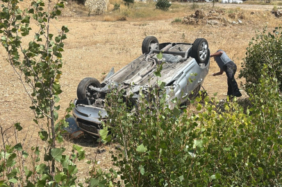 Otomobil Takla Attı: 4 Yaralı