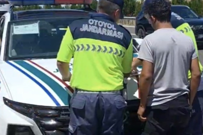 Otoyola suyla karışık fuel oil boşaltan şahsa 20 bin TL ceza