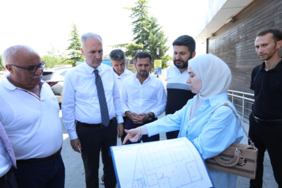 Alanyurt yüzme havuzunda yapım çalışmaları sürüyor