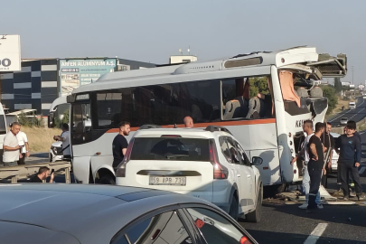 Tekirdağ’da feci kaza: 5 yaralı